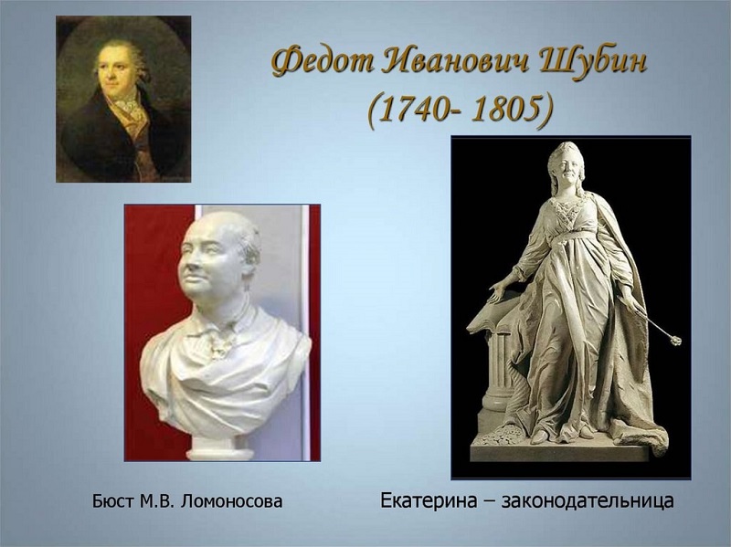 285 ЛЕТ СО ДНЯ РОЖДЕНИЯ ШУБИНА ФЕДОТА ИВАНОВИЧА.